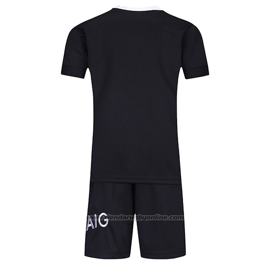 Camiseta Ninos Kit Nueva Zelandia All Blacks Rugby 2019 2020 Local Envio gratis